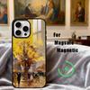 A-Autumn R-Retro Oil Painting Phone Case For iPhone17,16,15,14,13,12,11 Plus,For Magnetic Wireless Charge Cover