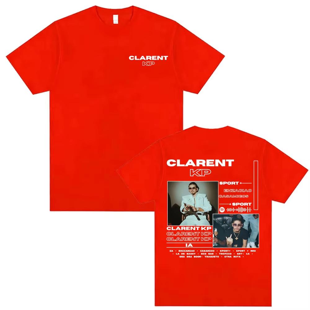 Rapper Clarent Kp Enzaciao Casamigos Album Tshirts Men Women Fashion Hip Hop Pop Music T Shirt pure Cotton Comfort Tshirt