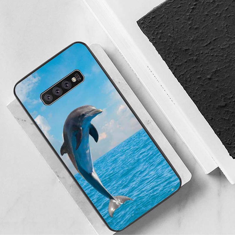Dolphin Phone Case For Samsung Galaxy S7 Edge Plus S9 S20Plus S20ULTRA S10lite S225G S10 Case