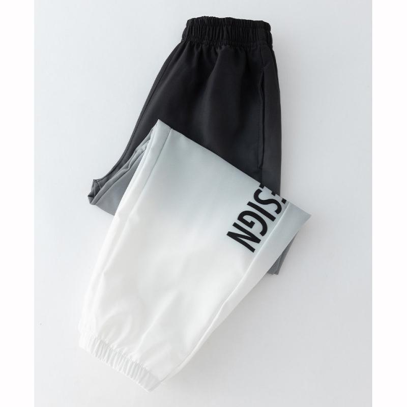 Costum Casual de Vară pentru Adolescenți Băieți Costum de Trening cu Gradient pentru Copii Tricou Pantaloni