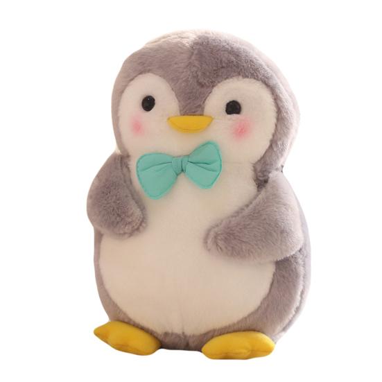 Cute Penguin Hugging Fruit Plush Stuffed Doll Kids Toy Home Decor Valentine Gift