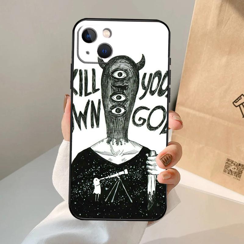 Oyasumi Punpun Phone Case For iPhone 16 15 14 11 12 13 Pro Max 12 13 mini XR 15 16 Plus 16e Cover Coque