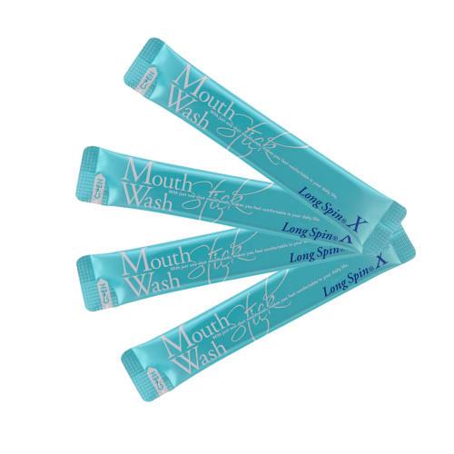 

Okina Mouthwash Long Spin Sticks, 10mL, 1 Box (30 Sticks), Portable, Individually Wrapped, Made in Japan (X (Mint))