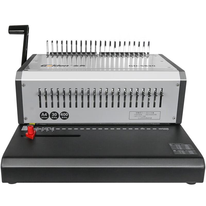 

Jindian GD-5830 Electric Comb Binding Machine CN plug (adapter included)