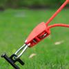 Camping telt tau tykt refleks telt tau trinse ledning med metall strammer for camping fotturer Ca