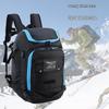 Multifunctional Ski Backpack: Double Shoulder, Ski Boot & Helmet Storage, Wet/Dry Separation