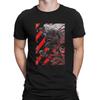 Casual Maliketh Monster T-Shirt Men Crewneck Cotton T Shirt DARK SOULS Short Sleeve Tees Graphic Clothing
