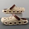 Baotou Slippers Men's Summer Wear Beach Hole Shoes Platform Non-slip Driving Two Wear Sports Sandals