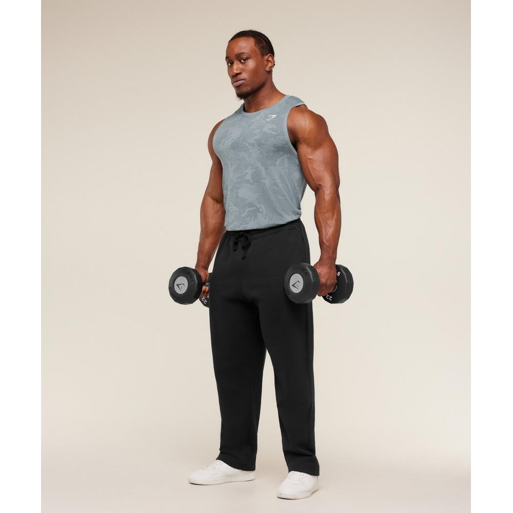 Gymshark Geo Seamless Tank Storm Blue    Stealth Blue A6a3k Ud8l