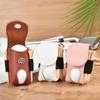 Waist-Hanging Golf Waist Holder Bag PU Leather Golf Ball Container  Golf Accessories