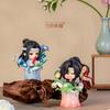 Original Mo Zao Zu Shi Blind Box Porcelain Rhyme Flower Language Series Q Version Anime Peripheral Weiwuxian Lanwangji Model Toy