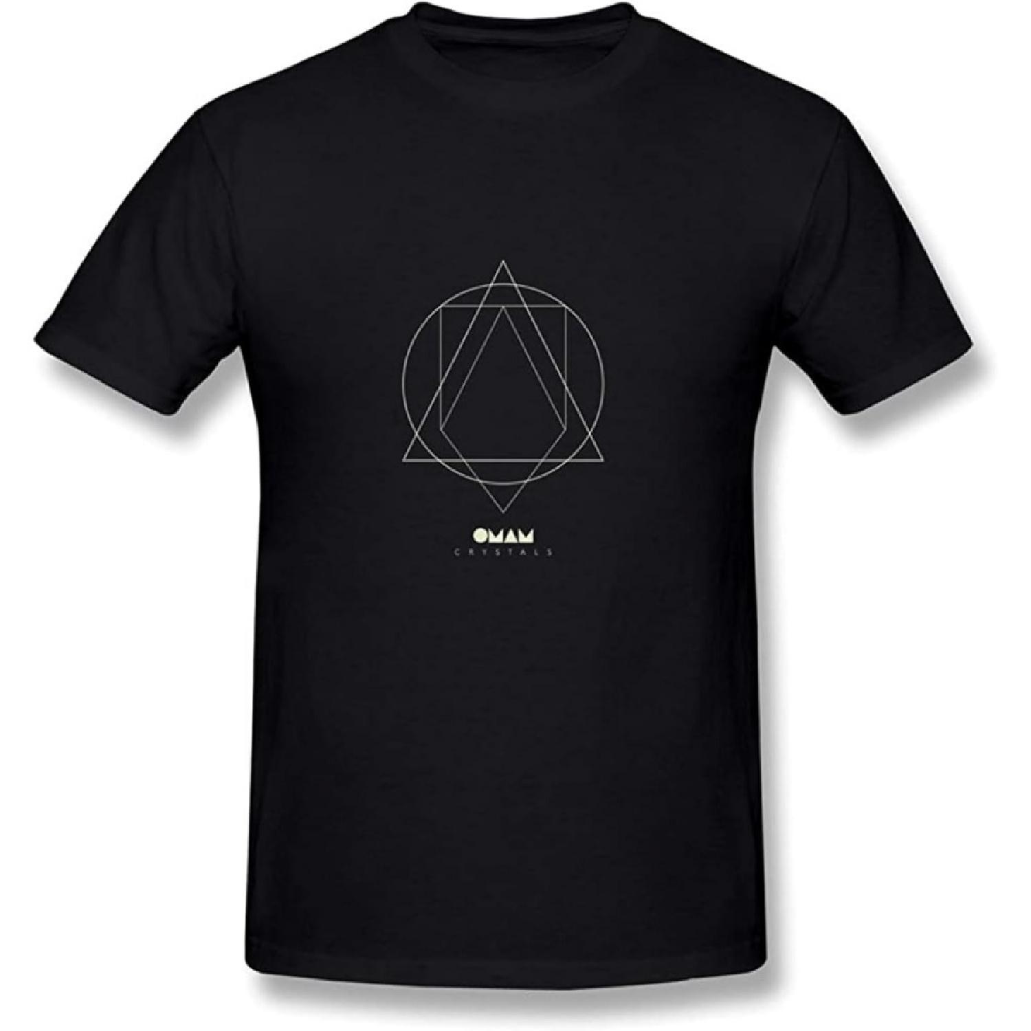Men s of Monsters and Men Crystals Logo T Shirt T-Shirts Black XXXXXL разноцветный