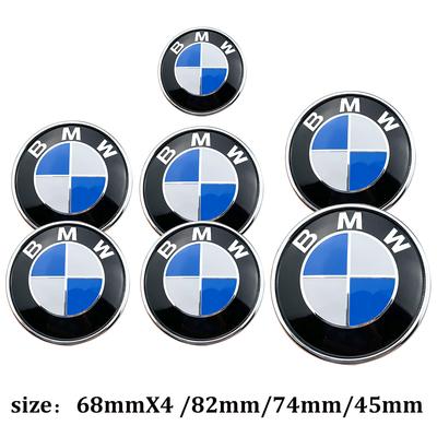 7 Pezzi Emblema Cofano Anteriore Posteriore Bagagliaio Auto Per Logo Originale E36 E46 E53 E39 E90 E60 E93 E87 E34 G20 X3 X5 F30 F20 X6 accessori