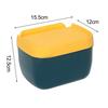 Tissue Punch-Free PP Toilettenpapierbox Multifunktionale Wandmontagebox für Badezimmer