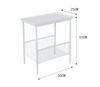 Wrought Iron Corner Table - Sofa Side & Bedside Storage Rack, Nordic Style Small Coffee Table for Home & Office