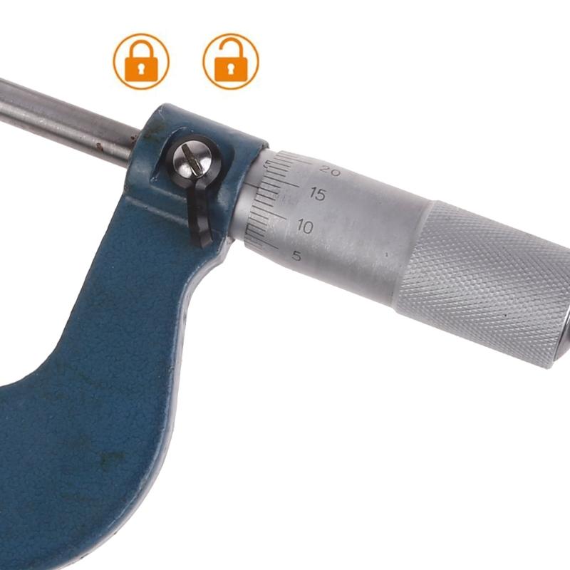 Precise Electronic LCD Caliper Gauge Micrometer 25-50/50-75/75-100mm Outside Metric Caliper Measurement Micrometer Tool