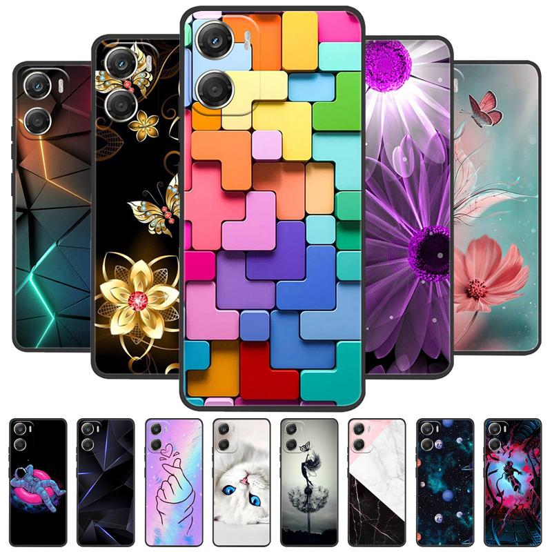 For Motorola Moto G06 / G 06 Power Case Cute Cat Butterfly Printed Back Cover For Moto G06 Power 4G Soft Phone Cases Funda Coque