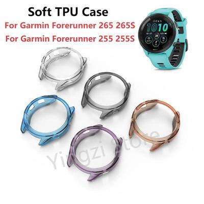 New Soft TPU Hollow Case for Garmin Forerunner 265 255 Samrt Watch Cover Bumper Frame for Garmin Forerunner265S 255S Accessories