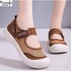 Fashion Women's Summer New Comfortable Lazy Casual Shoes with Anti-collision Toe Breathable Comfortable Velcro Versatile Women's Shoes