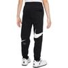 Nike Pantalones Deportivos de Punto Tendencia de Moda Cómodos Clásicos Pantalones para Niños Negro DO3601-010