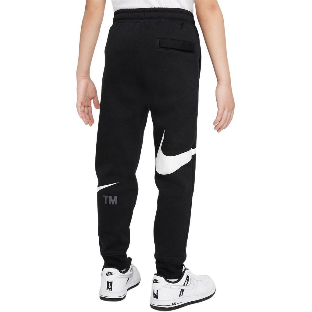 Nike Pantalones Deportivos de Punto Tendencia de Moda Cómodos Clásicos Pantalones para Niños Negro DO3601-010