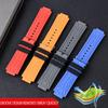 Silicone wristband For Timex E-tide Compass T2n720 T2n721 Tw2t76300 Tw2t76500 T45601 Rubber Men Watchband Sports Strap free tool