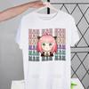 Anya Forger Printed T Shirt Men Yor Forger Tops Tees Harajuku Spy X FAMILY Tshirt Streetwear Hip Hop Male T-shirts