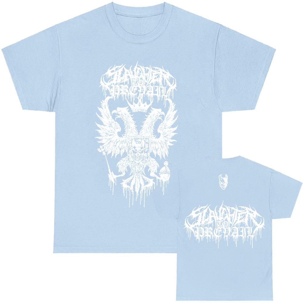 Death Eagle Logo Tees SLAUGHTER TO PREVAIL Rock Band T-shirt Heavy Mental HipHop Unisex Streetwear Short Sleeve Cotton T Shirts