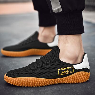 Uçan Dokuma Rahat Ayakkabılar Büyük Boy erkek ayakkabıları Nefes Forrest Gump Spor Ayakkabı Çifti Moda Ayakkabı Örgü Ayakkabı