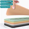 Anti-slip Silicone Faucet Mat Waterproof Sink Drain Pad Wrap-around Design Kitchen Countertop Protector Drying Soap Toothbrush Holder Splash Guard