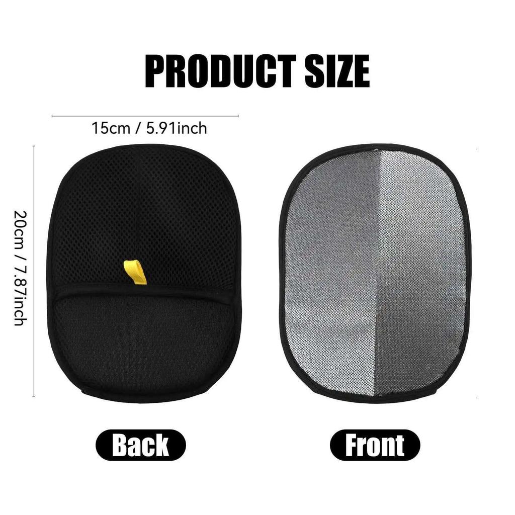 Pet Hair Removal Tool Reusable Static Removal Gloves, Double-Sided Grooming Gloves for Pets, Removes Pet Fur Hair for Carpets