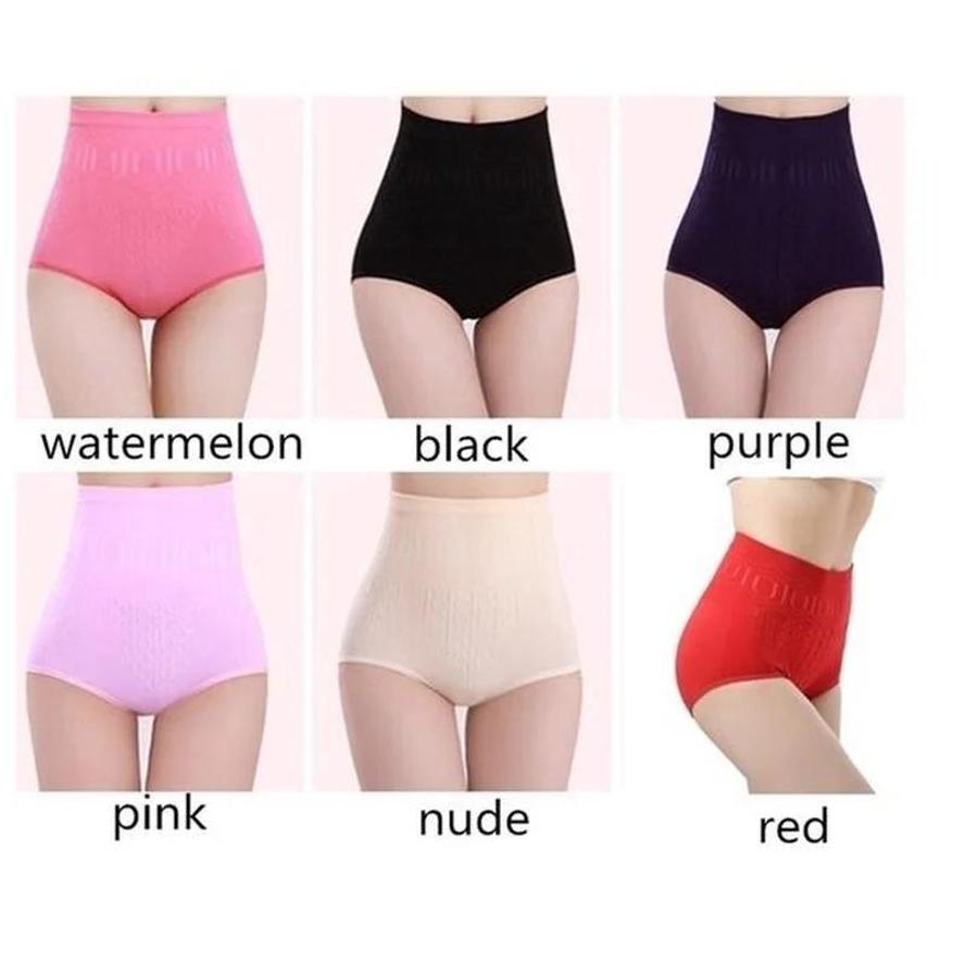1 Pcs High Waist Tummy Control Underwear Waist Slimming Belly Control Panties Postnatal Body Shaper