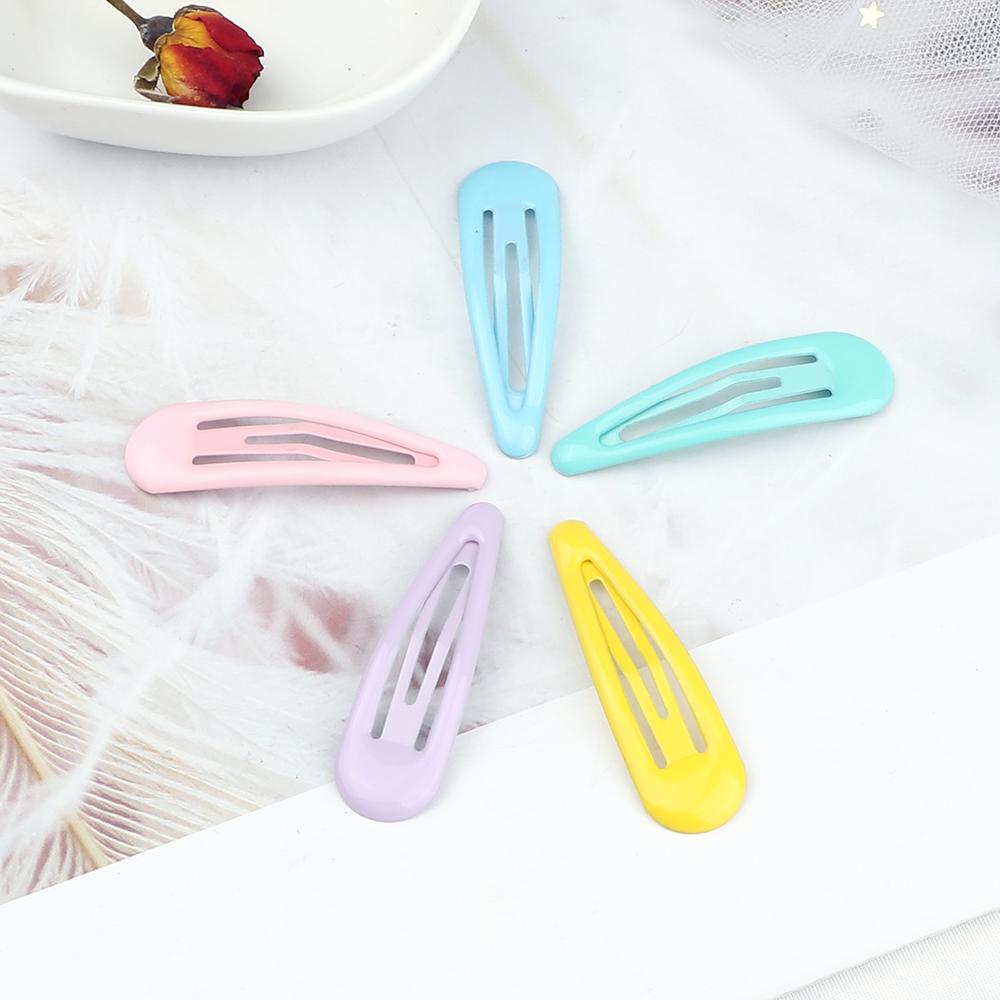 Mixed 5Pcs/Set Hair Clips Accessories Sweet Simple BB Hairpin X-shaped Hairpins 6Pcs/Sets Solid Purple Color Barrettes Headdress