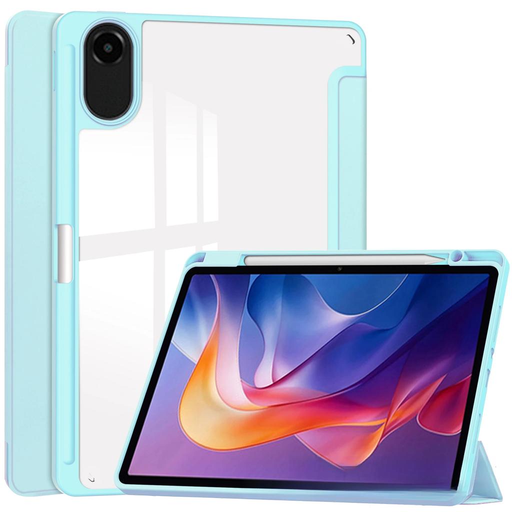 Tablet Case For Xiaomi Redmi Pad 2 Case 11inch Tri-Fold Acrylic Pen Slot
