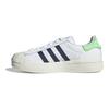 adidas Superstar Ayoon White Green Women Sneakers Footwear-White Off-White Night-Sky GW9587