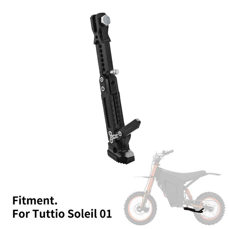 Motorcycle Foot Side Stand Kickstand For Tuttio Soleil 01 Aluminum Electric Dirt Bike E-bikes Motorcycles Accessories