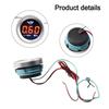 Engine Monitoring Digital Oil Pressure Gauge Compressor Auto Oil Pressure Monitor Compact Size Easy Installation