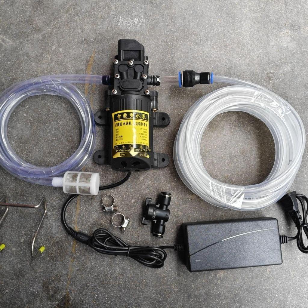 220V Self-Priming Water Pump & Drill Combo for Household Cutting Tasks