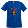 Kill or Be Killed Wolf Graphic T Shirt Cool Retro Animal Graphic Tee