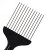 Fashion Professional Salon Use Black Fist Metal African Hair Pik Afro Hair Comb