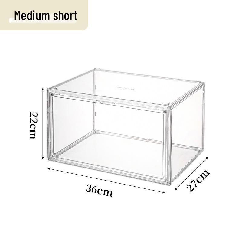 Acrylic Display Case with Shelves for Model Figures, Dolls, and Blind Box Figurines 