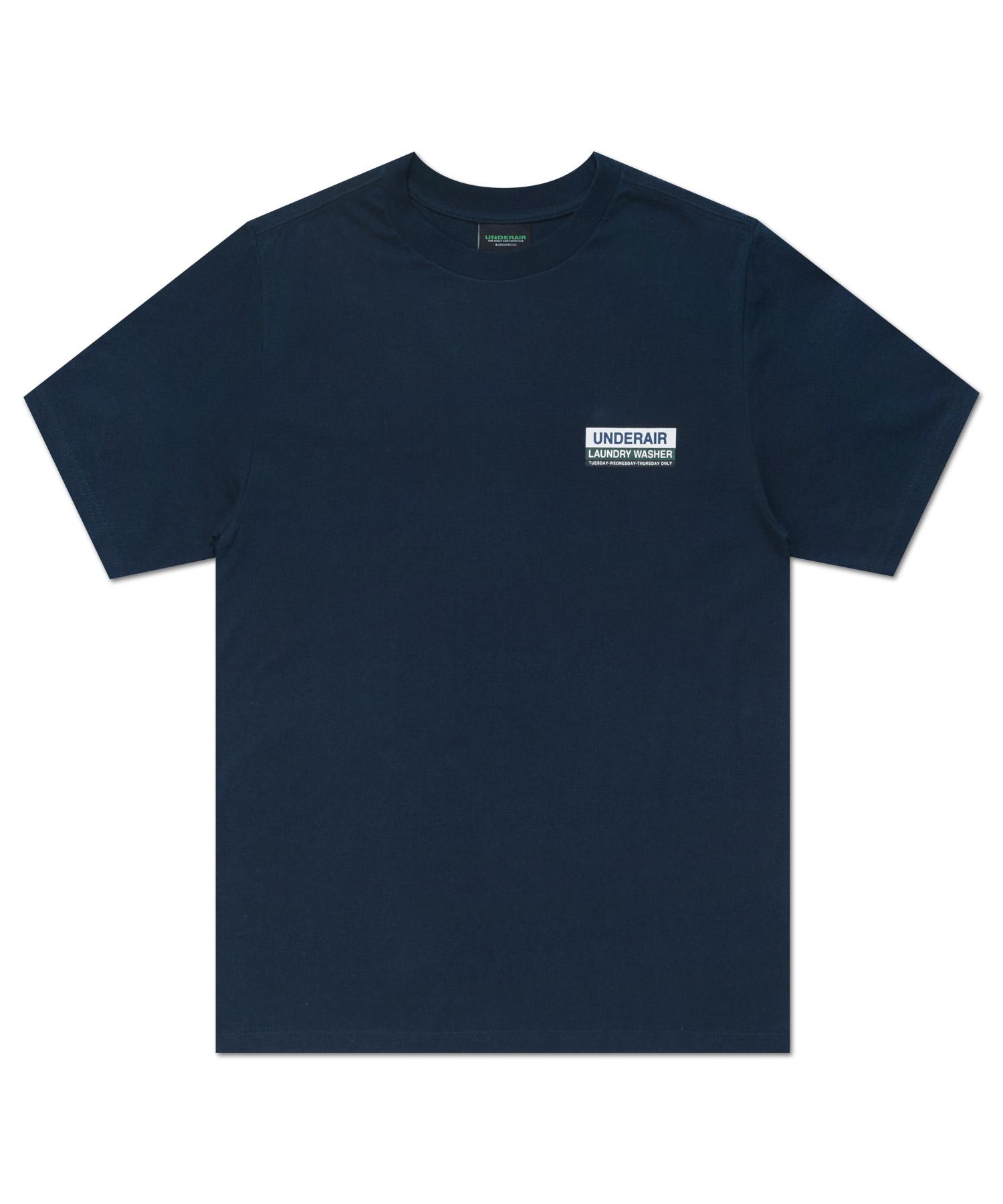 Under Air Washer Half Sleeve - Navy M