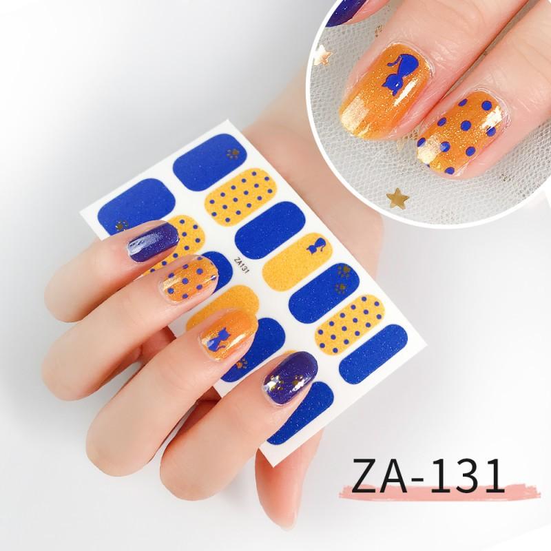ZA Nail Sticker Full Nail Patch Nail Film Nail Film Nail Sticker Nail Tools Durable Waterproof Hand