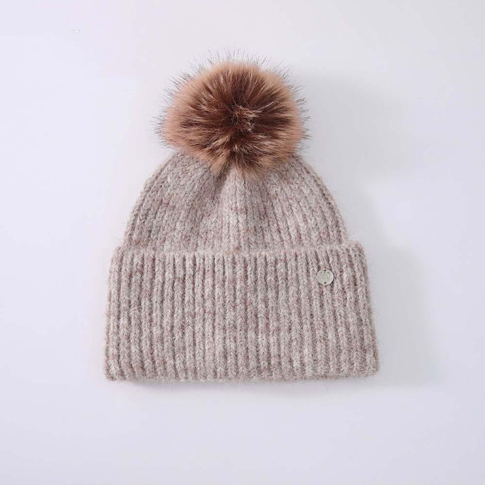 

Эластичная зимняя шапка-пуловер в корейском стиле, шапка-бини без полей, индивидуальная шерстяная шапка для улицы Style 3