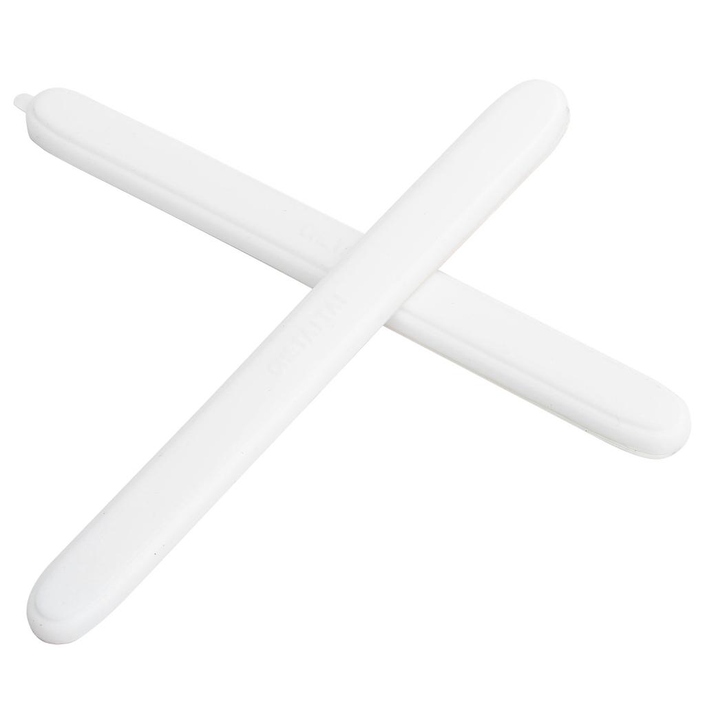 2 Stück Autotürkantenschutz Antikollisionspuffer Zierleistenabdeckung Schutz Zubehör Weiß