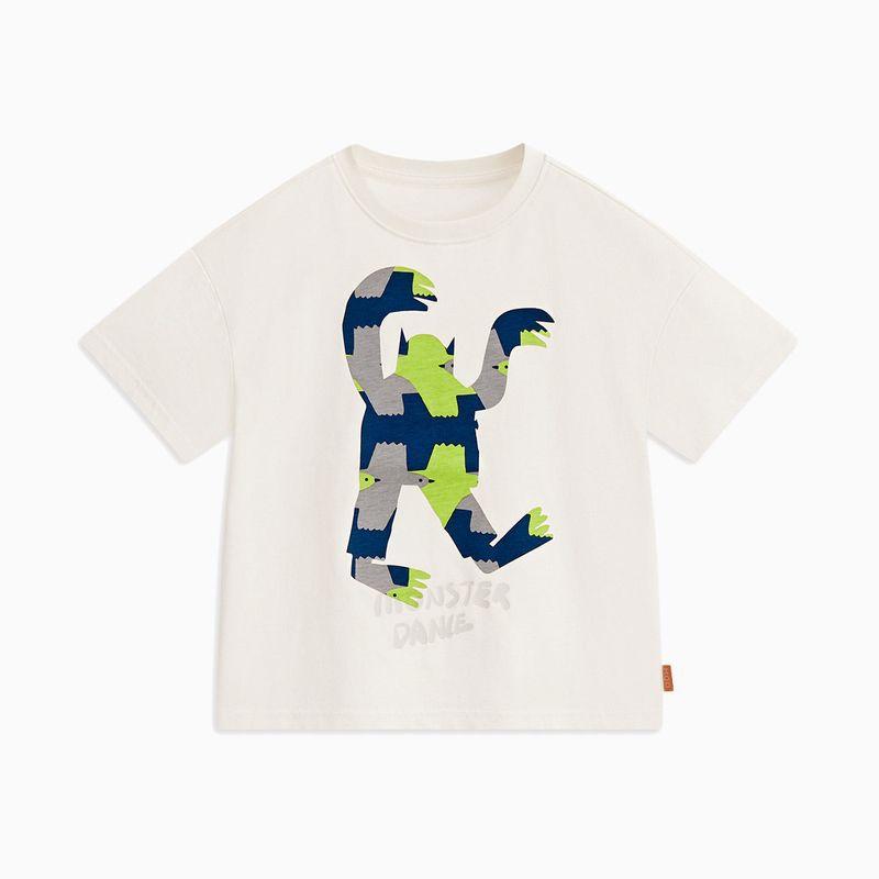 [Designer Series] Mqd Children's Clothing Printed Short-Sleeve T-Shirt Summer Baby Top Boys' Base Shirt