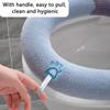 Winter Warm Thicken Toilet Seat Covers Mat Gentle Washable Closestool Universal Toilet Lid Pad Bidet Cushion Bathroom Accessories