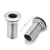 1inch 316 Stainless Steel Boat Marine Barbed Hose Thru Drain Threaded Fitting