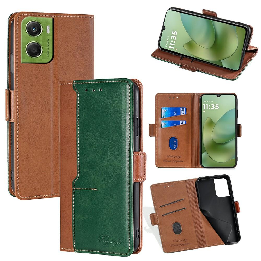 

For Motorola Moto G06 4G Case Contrast Color Wallet Leather Phone Cover