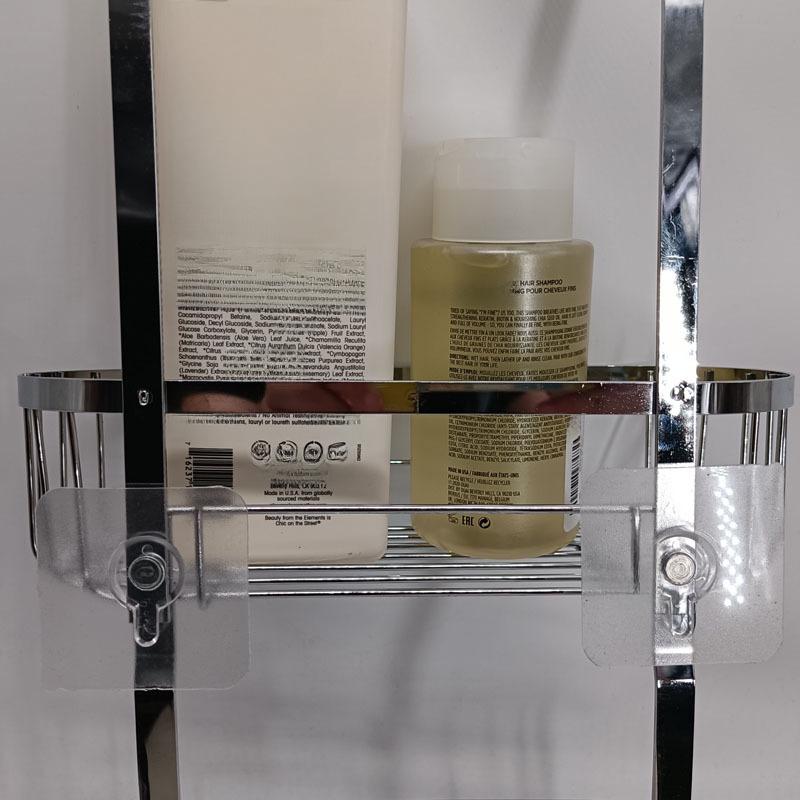 Non-Drill Bathroom Shower Rack Organizer for Toiletries